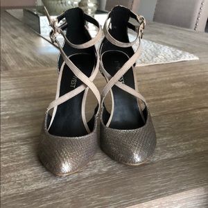 Nine West Metallic Heels
